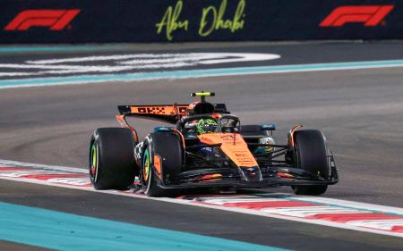 マクラーレンのノリス初の総合Ｖ　Ｆ１のアブダビＧＰで３位に入る