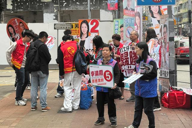 香港立法会選、投票率は過去最低を回避　民主派不在の選挙で低調続く