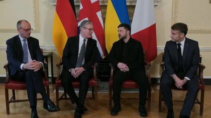 ロシアへの領土割譲含まれない修正案作成と明かす　ウクライナ・ゼレンスキー大統領が英仏独首脳とロンドンで協議