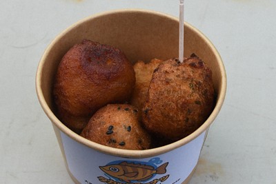 海の厄介者をドーナツに　高校生が開発「タカッパ魚ーナツ」　千葉