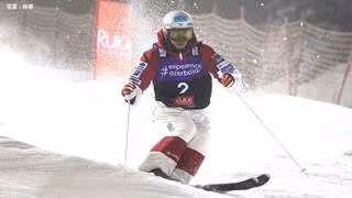 モーグル・堀島行真が銀メダル！開幕戦Vに続く2戦連続の表彰台、優勝は世界選手権銅のグレアム【スキーW杯第2戦】