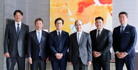 野球振興「球心会」が活動報告　井口さん、上原さんら