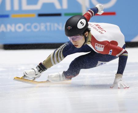 ショートトラック日本は男子４枠　ミラノ五輪、女子は５枠