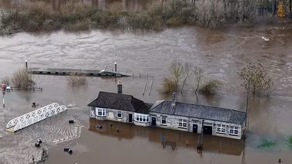 「クレイジーだ」アメリカ・ワシントン州で街一面が冠水&hellip;大雨降り続く　イギリス・ヨークでも大規模洪水で住宅が冠水
