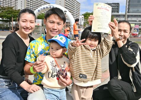 3度目出場で293&rarr;75&rarr;10位　娘2歳の誕生日に贈るNAHAマラソン入賞　「骨をうずめるつもり」で沖縄移住、岐阜出身の名城優飛さん