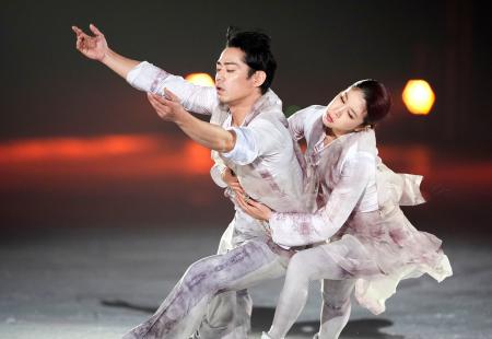 かなだい、２年温めた演目初披露　愛知のアイスショーで