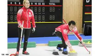 カーリング混合ダブルス日本代表、韓国に敗れ開幕戦黒星スタート　初の五輪出場目指す【五輪世界最終予選】