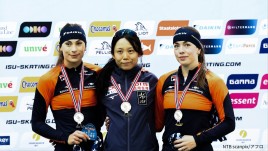 高木美帆 2冠達成 五輪確実に　スピードスケートW杯
