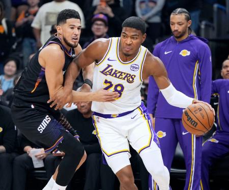 八村塁は３得点、７リバウンド　ＮＢＡ、レーカーズ競り勝つ