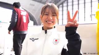 異色のスケーター 長森遥南が逆転の五輪切符 ！ ゴルフのベストスコア68「プロを目指してました」勤務時は&ldquo;フィナンシェ担当&rdquo;