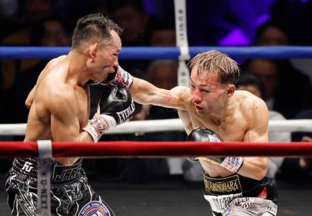 堤聖也がＷＢＡ王座統一　ボクシング、判定でドネア下す