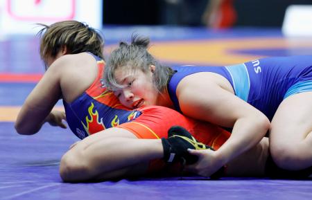 鏡優翔、五輪後初実戦で決勝へ　レスリング全日本選手権