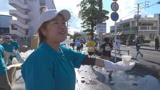 NAHAマラソンを支えたボランティアに感謝する催し　4000人が大会支える