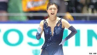 坂本花織「今日のステップは100点」納得のショート、全日本ラストのフリーへ「自分を信じてあげることしかできない」