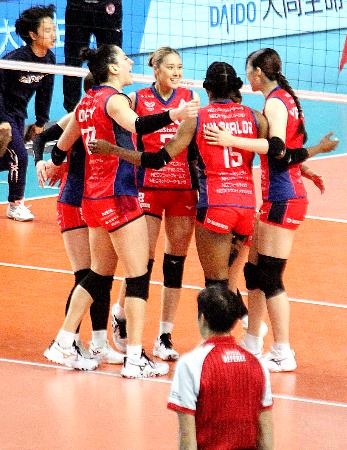 バレーＮＥＣ川崎、大阪Ｍ決勝へ　全日本選手権第５日