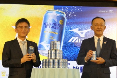 運動後の「スポーツノンアル」　サッポロビールとミズノ共同開発