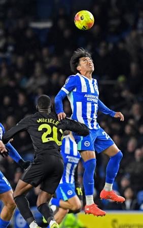 ブライトンの三笘は途中出場　サッカーのプレミアリーグ