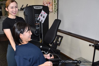 「母親も自分の時間を」　盛岡に赤ちゃんと通える女性専用ジム