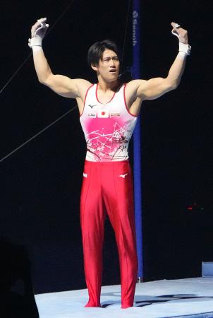 体操の橋本大輝「実りある１年」　杉原愛子らもイベント参加