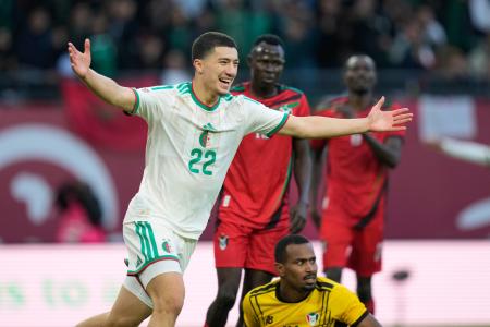 アルジェリアが白星発進　サッカーのアフリカ選手権