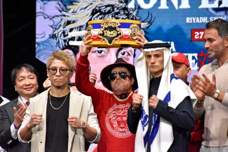 最強ランク１位復帰へ意欲　井上尚弥「キャリアを加速」