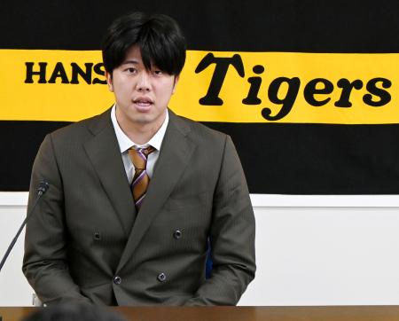 才木浩人投手、２・５億円で更改　阪神、最優秀防御率