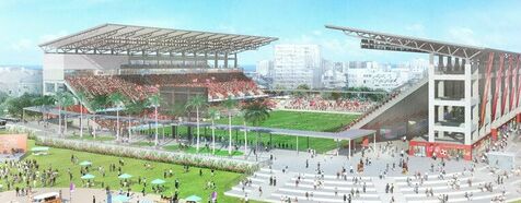 那覇市にできる1万人規模サッカースタジアム、整備費は264億円　玉城知事が整備計画を公表