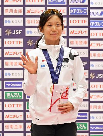 女子１５００ｍで高木２連覇　佐藤、山田和も五輪代表