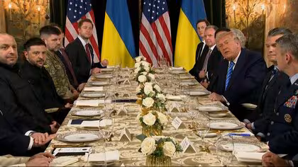 米・ウクライナ首脳会談「大きな進展」も領土問題合意せず　トランプ大統領は会談前にプーチン大統領と電話