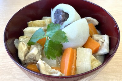 「あん餅雑煮」などご当地雑煮＆うどんを限定販売　香川のSA