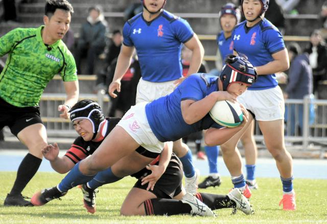 東海大相模が50大会ぶり8強　筑紫に逆転勝ち　高校ラグビー3回戦