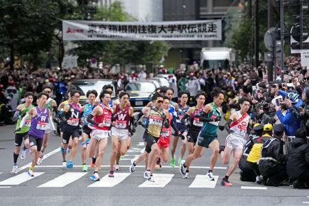 青山学院大が３年連続往路優勝　第１０２回箱根駅伝