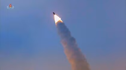 北朝鮮が極超音速ミサイルの発射訓練&hellip;金正恩総書記「核戦力の準備態勢を示した」　ベネズエラ大統領拘束を念頭に置いた発言も