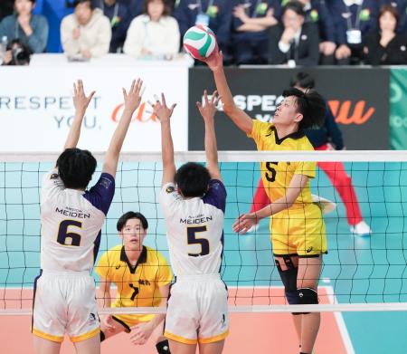 鎮西、富士見など３回戦へ　全日本高校バレー第２日