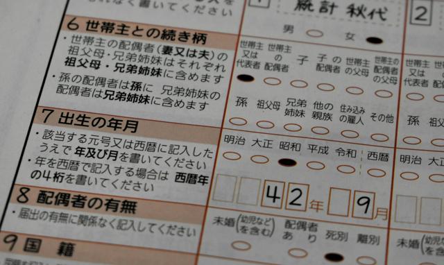 回答済み国勢調査票6枚、強風でどこかに飛ぶ　愛媛の2町の6世帯分