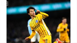 三笘薫 復帰後初ゴール 敵地で値千金の同点弾　英プレミアリーグ