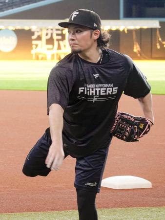 伊藤大海、ＷＢＣ向け「楽しみ」　昨季沢村賞、練習を公開