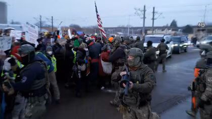 移民当局の発砲で女性死亡&hellip;当局は正当防衛を主張　事件受け各地で大規模デモや集会　アメリカ・ミネソタ州