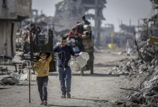 米、ガザ和平移行伝達か　イスラエルに、条件顧みず