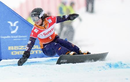 三木つばきは準々決勝で敗退　スノボＷ杯パラレル大回転