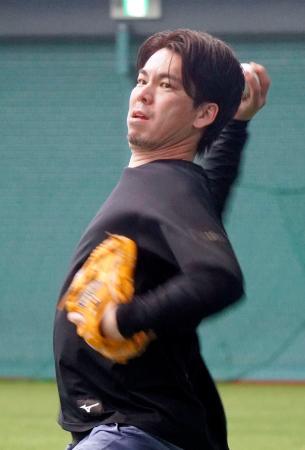 楽天・前田健「いつもより新鮮」　１１年ぶり日本復帰、沖縄で練習