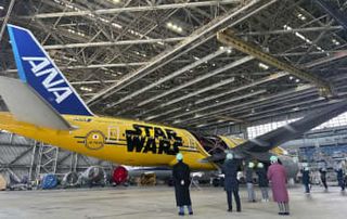 スター・ウォーズ機が引退　お別れイベントにファン集結