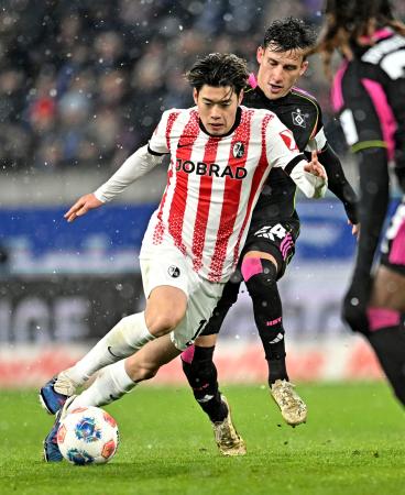 鈴木唯人、佐野海舟はフル出場　サッカーのドイツ１部
