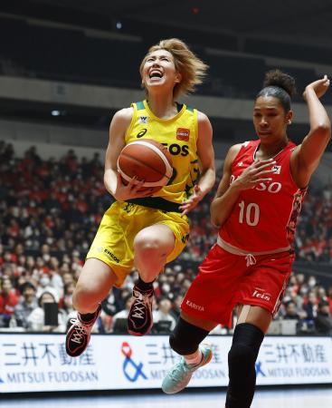 ＥＮＥＯＳ、３大会ぶりＶ　２８度目、バスケ女子皇后杯