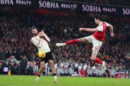 アーセナルが６差守る　サッカーの欧州各リーグ