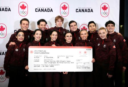 カナダ代表に元世界一ペア　ミラノ五輪のフィギュア