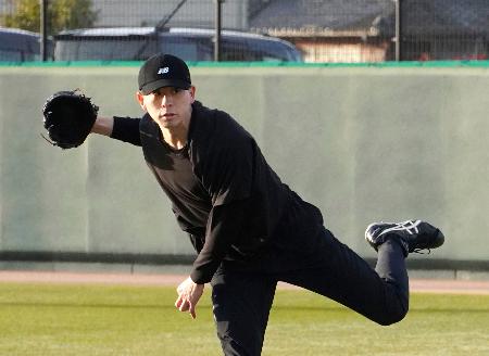 ソフトバンク大関、自覚十分　開幕投手の有力候補