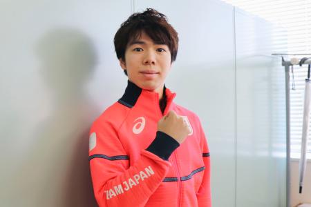 初の五輪で「自己ベストを」　フィギュア佐藤駿が練習を公開