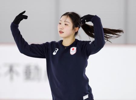 中井亜美「五輪で最高に輝く姿」　フィギュア女子１７歳