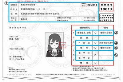 ＜1分で解説＞大学入学共通テスト　今回から受験票は自分で印刷